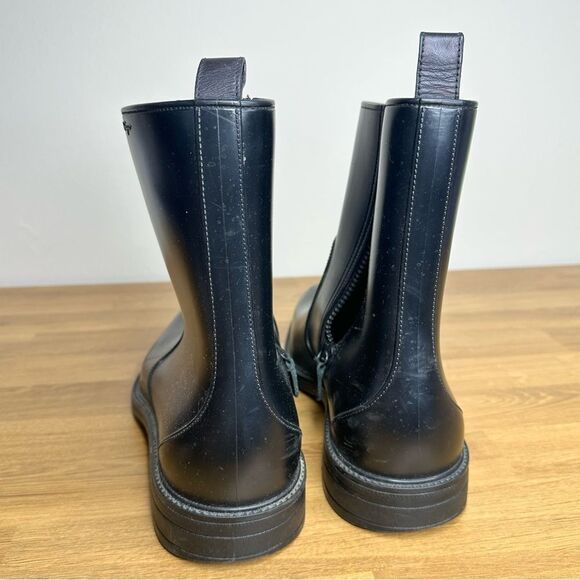 Salvatore Ferragamo Men's Dress Rain Boots Sz 10 - Picture 5 of 11